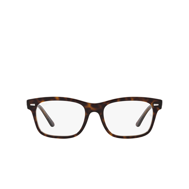 Ray-Ban RX5383 Eyeglasses 8285 havana on transparent - 1/4
