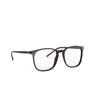 Ray-Ban RX5387 Eyeglasses 2012 havana - three-quarters view