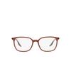 Gafas graduadas Ray-Ban RX5406 8171 brown on transparent - Miniatura del producto 1/4