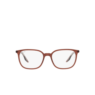 Lunettes de vue Ray-Ban RX5406 8171 brown on transparent - Vue de face