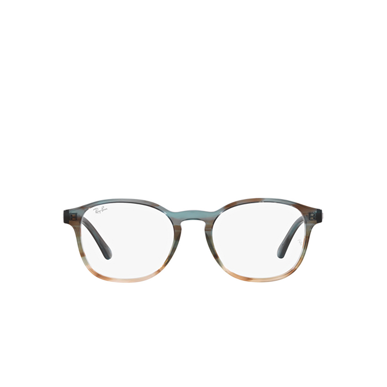 Ray-Ban RX5417 Eyeglasses 8252 striped blue & green - 1/4