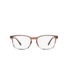 Ray-Ban RX5418 Korrektionsbrillen 8251 striped brown & red - Produkt-Miniaturansicht 1/4