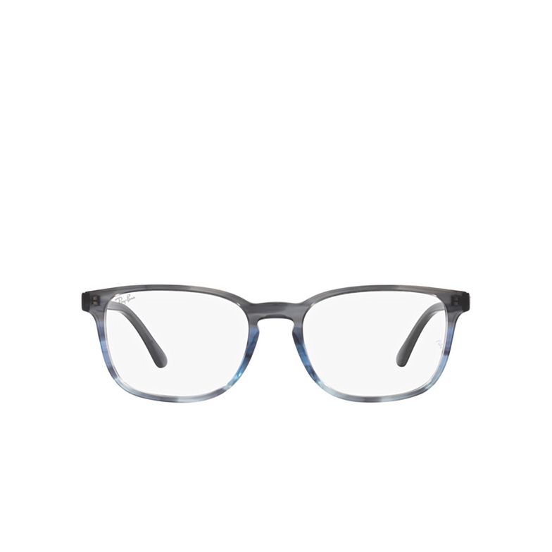 Ray-Ban RX5418 Eyeglasses 8254 striped grey & blue - 1/4
