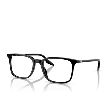 Ray-Ban RX5421 Korrektionsbrillen 2000 black - Dreiviertelansicht