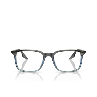 Occhiali da vista Ray-Ban RX5421 8254 striped grey & blue - frontale