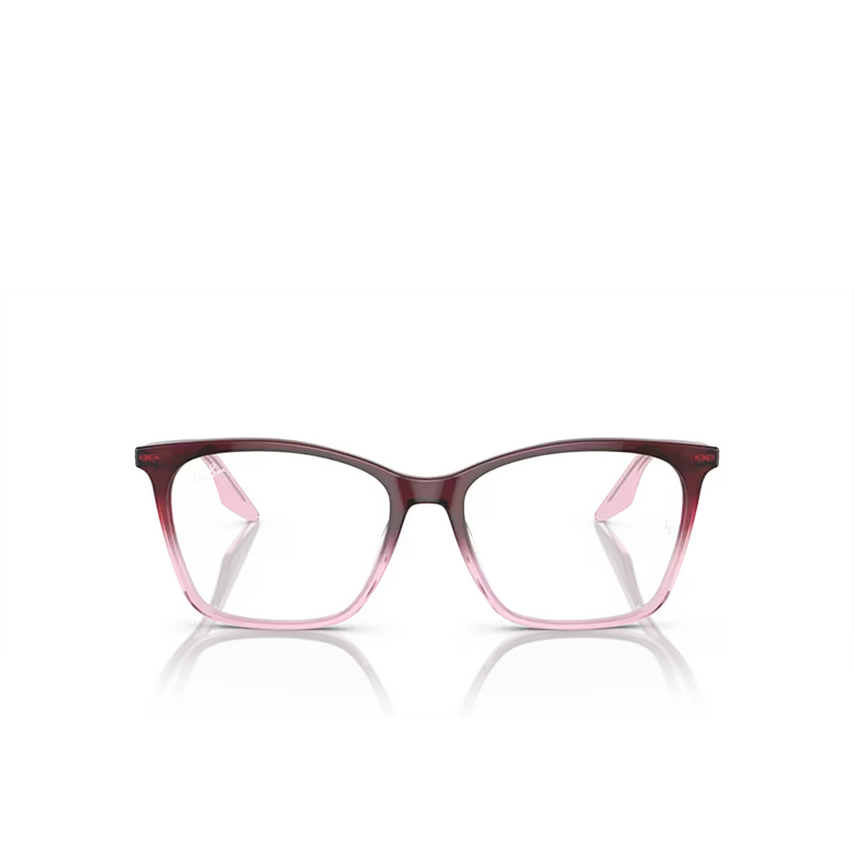 Ray-Ban RX5422 Eyeglasses 8311 red & pink - 1/4