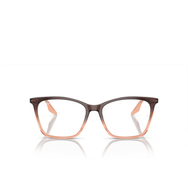 Ray-Ban RX5422 Eyeglasses 8312 brown & orange - front view