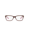 Gafas graduadas Ray-Ban RX5428 2126 brown on pink - Miniatura del producto 1/4