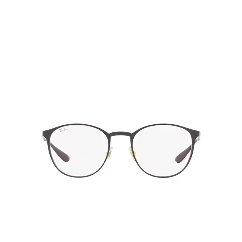 Ray-Ban RX6355 Eyeglasses 3158 dark grey on gold - 1/4