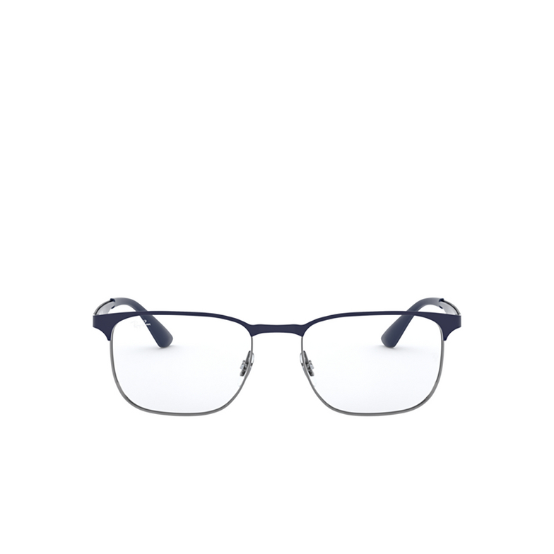 Ray-Ban RX6363 Eyeglasses 2947 blue on gunmetal - 1/4