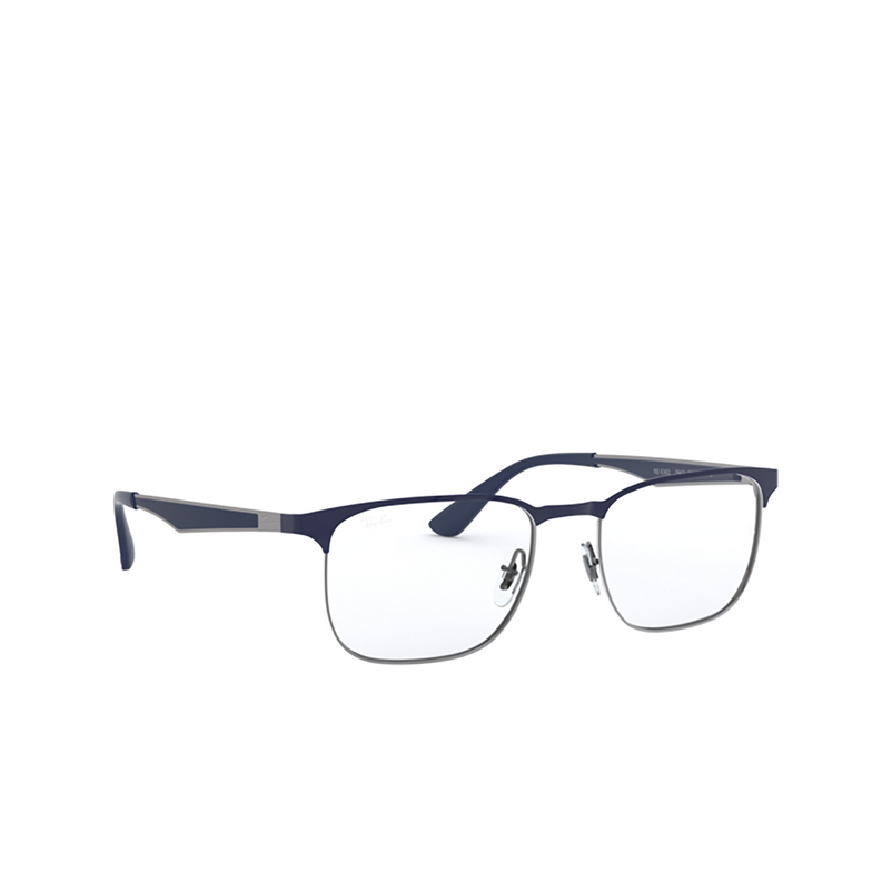 Ray-Ban RX6363 Eyeglasses 2947 blue on gunmetal - 2/4