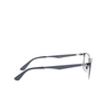 Ray-Ban RX6363 Eyeglasses 2947 blue on gunmetal - product thumbnail 3/4