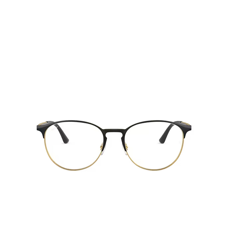 Ray-Ban RX6375 Eyeglasses 2890 black on gold - 1/4