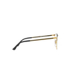 Gafas graduadas Ray-Ban RX6375 3133 gold - Miniatura del producto 3/4