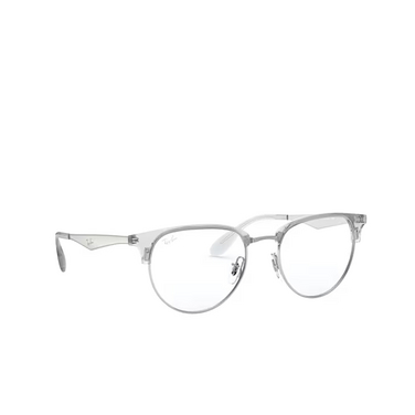 Ray-Ban RX6396 Eyeglasses 2936 silver - three-quarters view