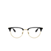 Lunettes de vue Ray-Ban RX6396 5784 black on gold - Vignette du produit 1/4