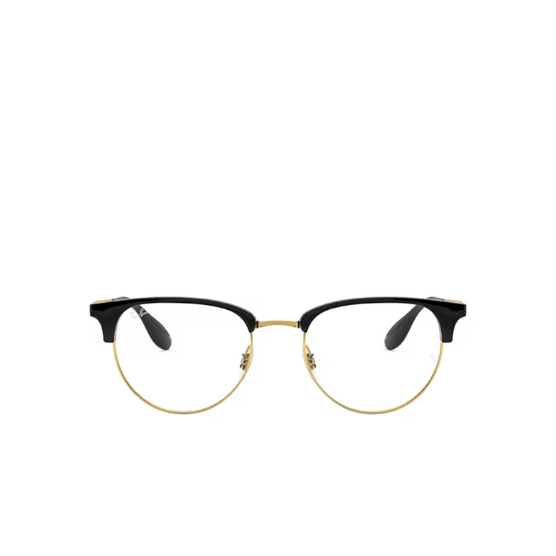 Ray-Ban RX6396 Eyeglasses 5784 black on gold - 1/4