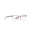 Ray-Ban RX6421 Eyeglasses 2973 beige on copper - product thumbnail 2/4