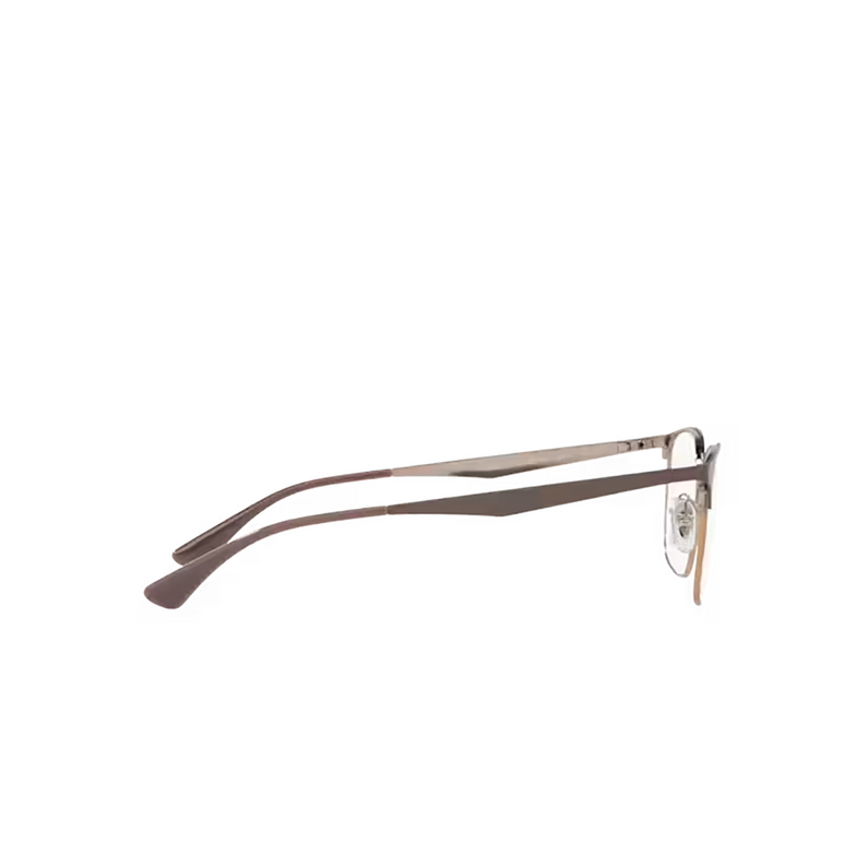 Ray-Ban RX6421 Eyeglasses 2973 beige on copper - 3/4