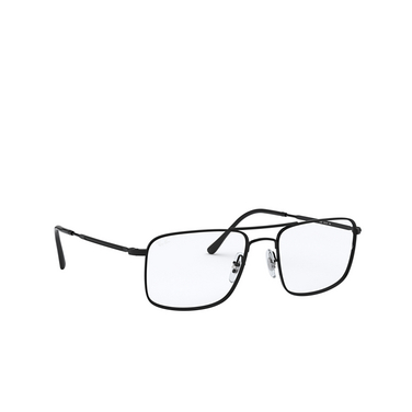 Ray-Ban RX6434 Eyeglasses 2509 black - three-quarters view