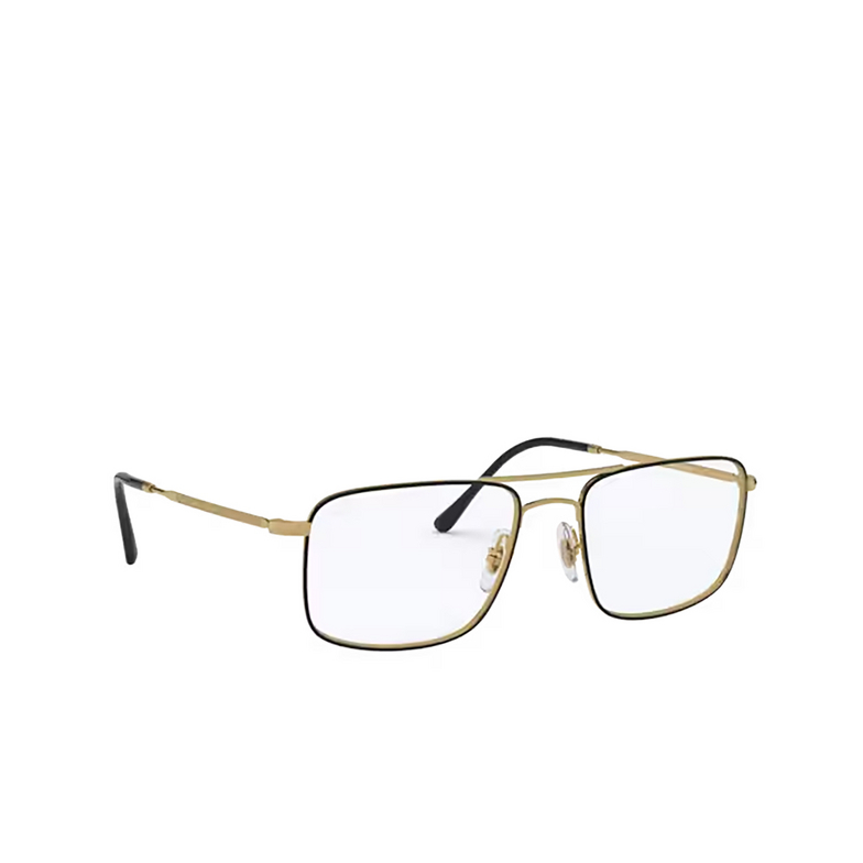 Occhiali da vista Ray-Ban RX6434 2946 black on gold - 2/4