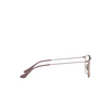 Ray-Ban RX6466 Eyeglasses 2973 beige on copper - product thumbnail 3/4