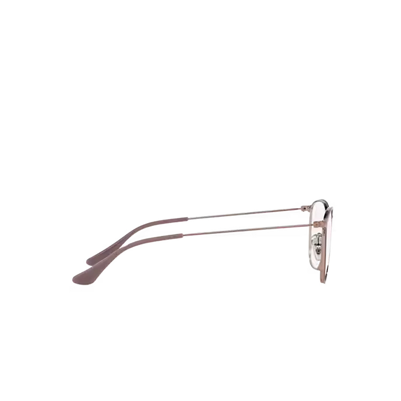 Ray-Ban RX6466 Eyeglasses 2973 beige on copper - 3/4