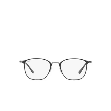 Ray-Ban RX6466 Eyeglasses 3102 grey on gunmetal - front view