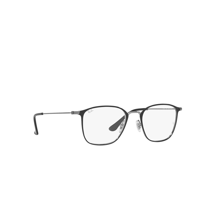 Ray-Ban RX6466 Eyeglasses 3102 grey on gunmetal - 2/4