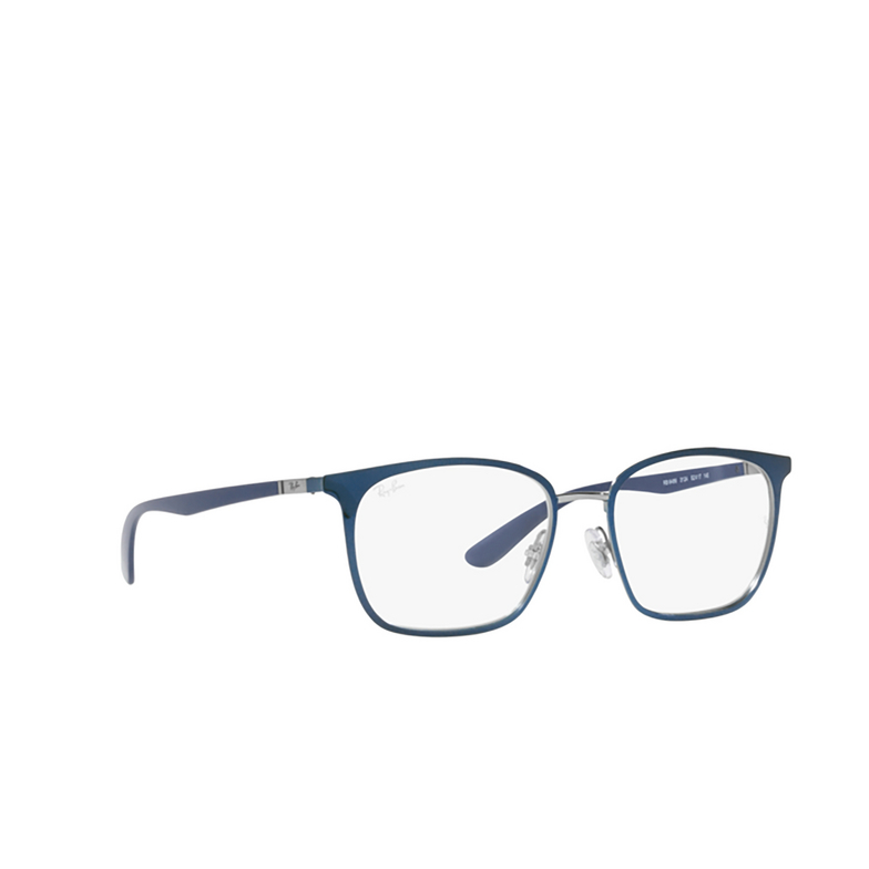 Ray-Ban RX6486 Eyeglasses 3124 blue on gunmetal - 2/4