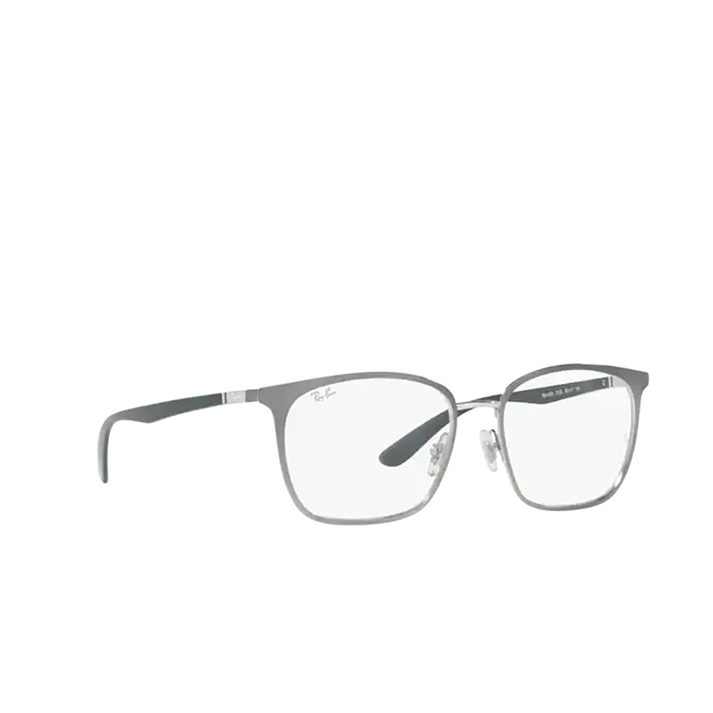 Ray-Ban RX6486 Eyeglasses 3125 grey on silver - 2/4