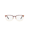 Ray-Ban RX6494 Eyeglasses 2945 havana on gold - product thumbnail 1/4