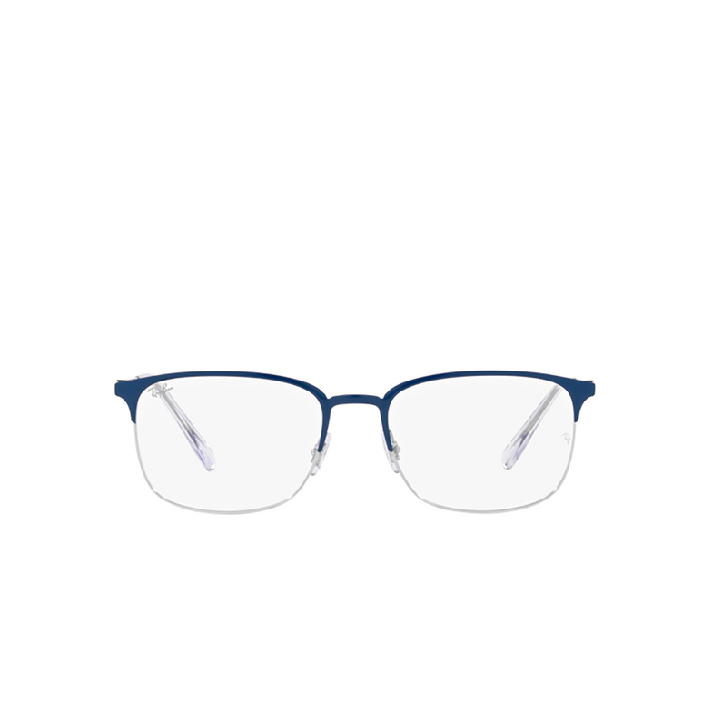Ray-Ban RX6494 Eyeglasses 3155 blue on silver - 1/4