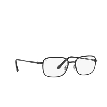 Ray-Ban RX6495 Korrektionsbrillen 2509 black - Dreiviertelansicht