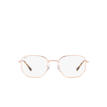 Ray-Ban RX6496 Eyeglasses 3094 rose gold - front view