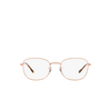 Gafas graduadas Ray-Ban RX6497 3094 rose gold - Miniatura del producto 1/4