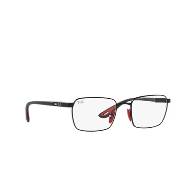 Ray-Ban RX6507M Eyeglasses F002 black - three-quarters view