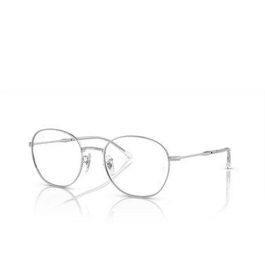 Ray-Ban RX6509 Korrektionsbrillen 2968 silver - Dreiviertelansicht