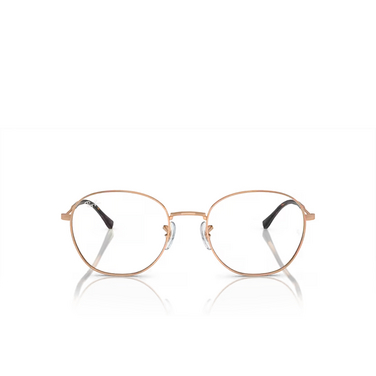 Lunettes de vue Ray-Ban RX6509 3094 rose gold - Vue de face