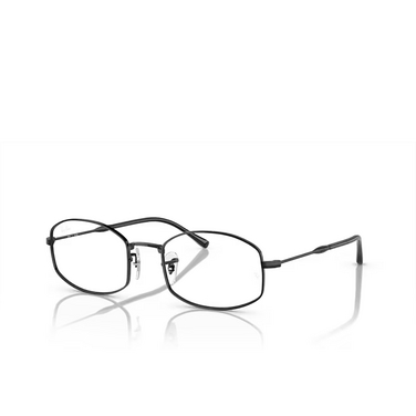 Ray-Ban RX6510 Eyeglasses 2509 black - three-quarters view
