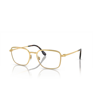 Ray-Ban RX6511 Eyeglasses 2500 gold - three-quarters view