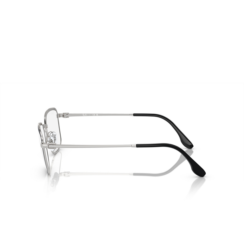 Ray-Ban RX6511 Eyeglasses 2861 black on silver - 3/4