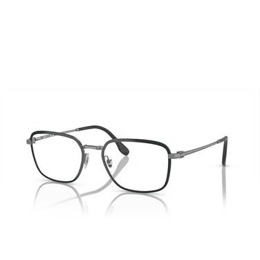 Lunettes de vue Ray-Ban RX6511 3165 green on gunmetal - Vue trois quarts