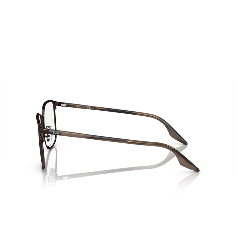 Ray-Ban RX6512 Eyeglasses 2593 dark brown - 3/4