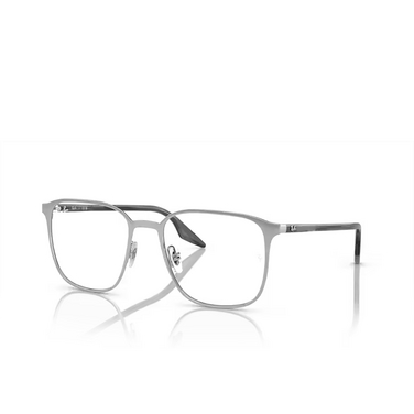 Gafas graduadas Ray-Ban RX6512 2595 silver - Vista tres cuartos