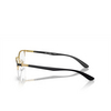 Ray-Ban RX6513 Korrektionsbrillen 2890 black on gold - Produkt-Miniaturansicht 3/4