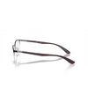 Ray-Ban RX6513 Korrektionsbrillen 3162 brown on gunmetal - Produkt-Miniaturansicht 3/4