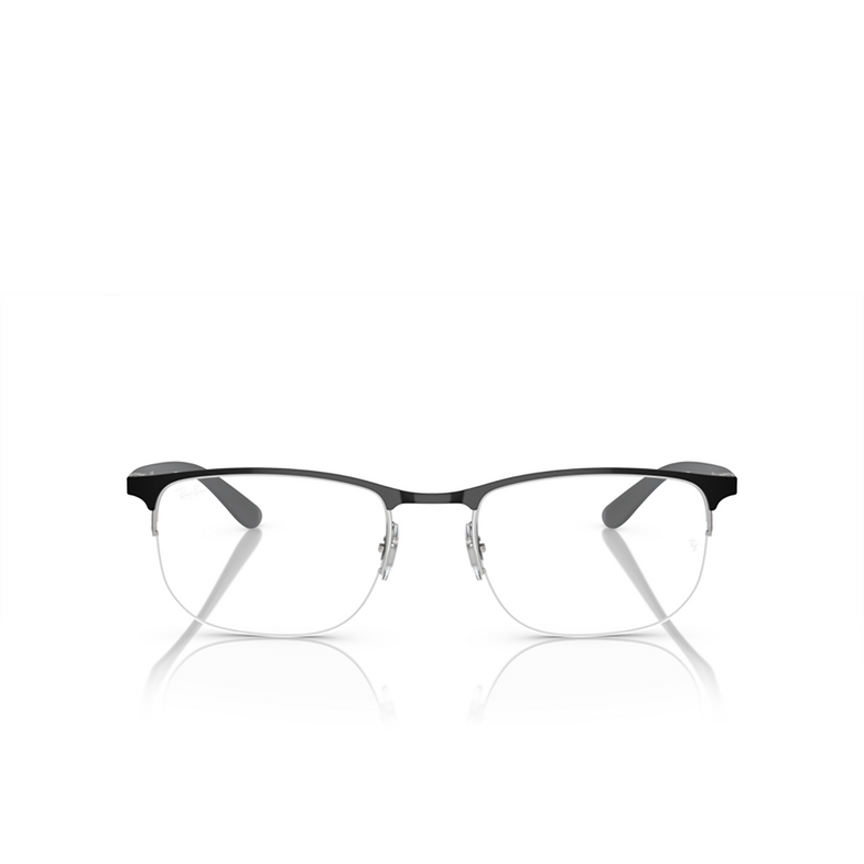 Ray-Ban RX6513 Korrektionsbrillen 3163 black on silver - 1/4