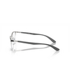Ray-Ban RX6513 Korrektionsbrillen 3163 black on silver - Produkt-Miniaturansicht 3/4