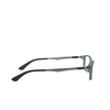 Ray-Ban RX7017 Eyeglasses 5197 black on green - product thumbnail 3/4